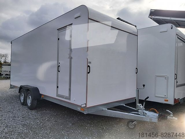 Closed box trailer riesig Heckrampe Seitentür 3500kg Zurrsystem: picture 7