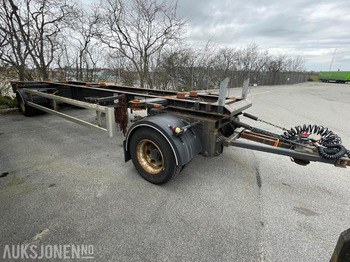 Container transporter/ Swap body truck 2013 HFR 2 Axle Full Trailer Containerchassie. 2 akslet.: picture 1