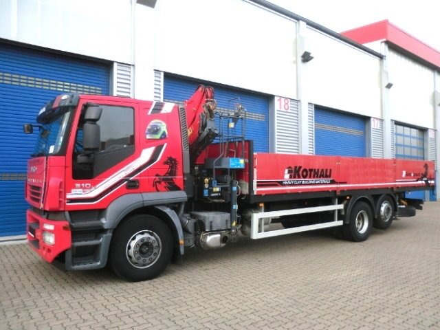 Crane truck, Dropside/ Flatbed truck AT260S31Y/P 6x2 AT260S31Y/P 6x2 mit Kran Copma 150.3: picture 12