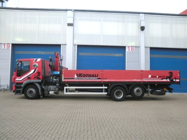 Crane truck, Dropside/ Flatbed truck AT260S31Y/P 6x2 AT260S31Y/P 6x2 mit Kran Copma 150.3: picture 13