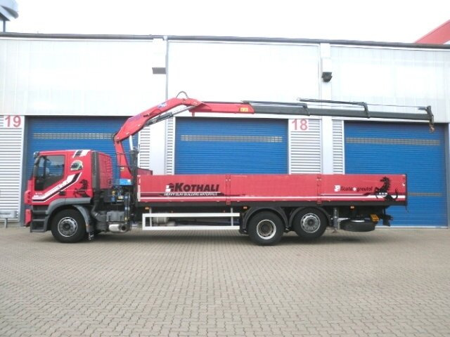 Crane truck, Dropside/ Flatbed truck AT260S31Y/P 6x2 AT260S31Y/P 6x2 mit Kran Copma 150.3: picture 10