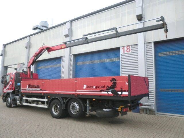 Crane truck, Dropside/ Flatbed truck AT260S31Y/P 6x2 AT260S31Y/P 6x2 mit Kran Copma 150.3: picture 11