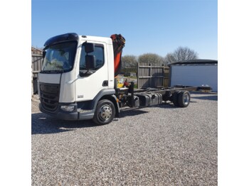 Cab chassis truck, Crane truck DAF 45.180: picture 2