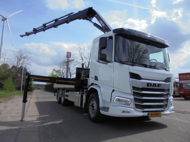 Dropside/ Flatbed truck, Crane truck DAF XD 450 FAN NIEUW NEW: picture 4