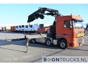 Crane truck DAF XF105.510 FAD 8x4 + FASSI F1100XP | 110 T/M KRAAN * ZWARE LIER * NL TRUCK: picture 4