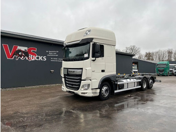 Container transporter/ Swap body truck DAF XF 450 EU6 6x2 SDG Wechselfahrgestell Liftachse: picture 4