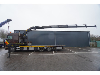 Crane truck DAF XF 460 6X2 MANUAL OPEN BOX WITH PALFINGER PK 50002 EH-E CRANE: picture 1