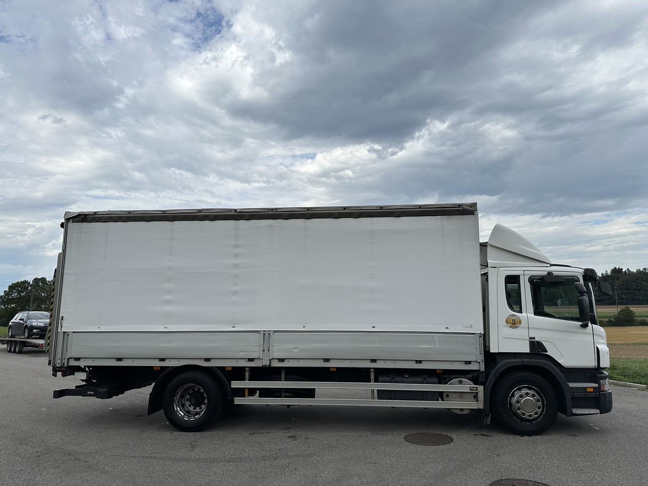 Curtainsider truck (D) 2008 Scania P280 DB 4×2 Blache+HB: picture 8
