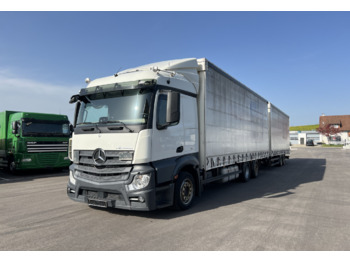 Curtainsider truck (D) 2015 Mercedes-Benz Actros 2545 with trailer: picture 1