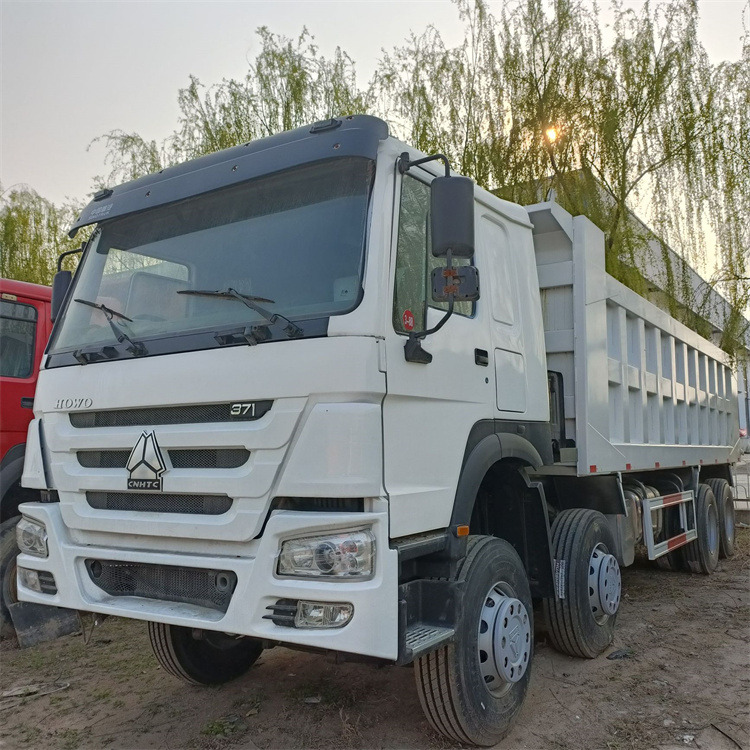 Tipper HOWO HOWO 8x4 371-White: picture 7