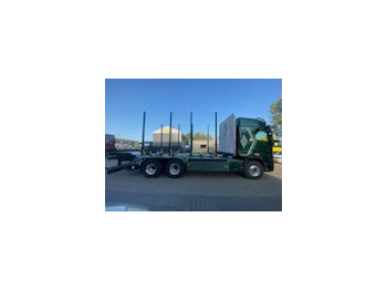 Timber truck for transportation of timber Hydrofast C Renault Truck P6x4 13 L E6 green: picture 5