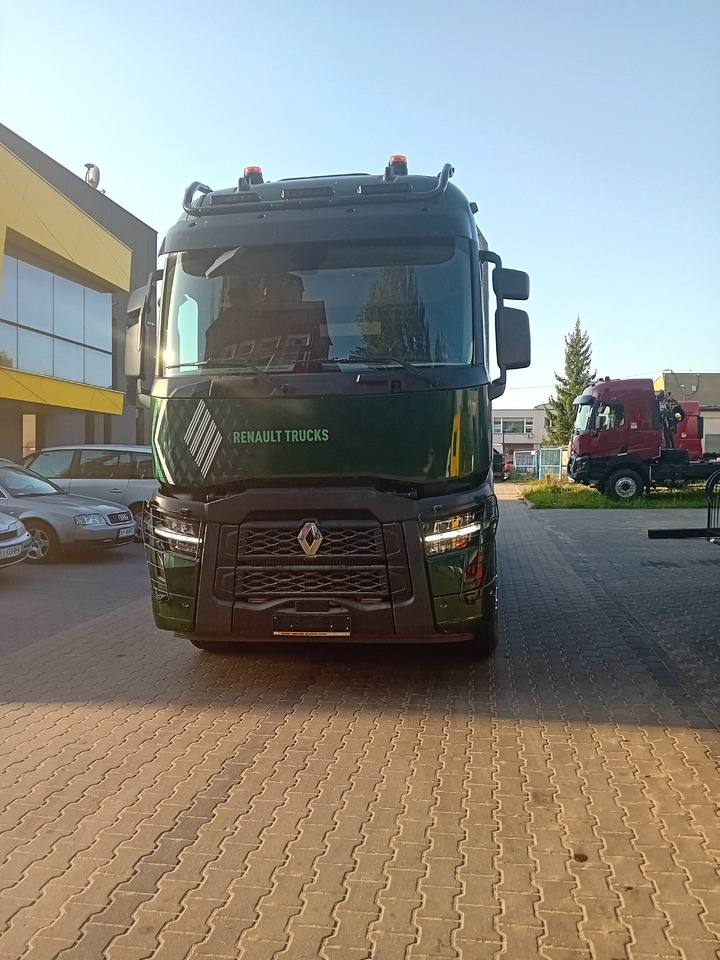 Timber truck for transportation of timber Hydrofast C Renault Truck P6x4 13 L E6 green: picture 8