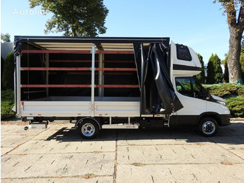 Curtainsider truck IVECO Daily 50C18 Curtain side + tail lift: picture 5
