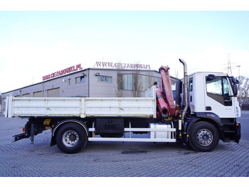 Tipper, Crane truck IVECO Stralis 19.310 19t / E5 / Crane Fassi F130A.22 tipper / 99 thousand km!!!: picture 4