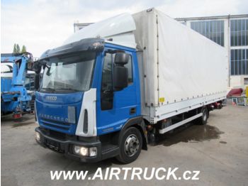 Curtainsider truck Iveco 100E22 Euro 5 + Ladebordwand: picture 1