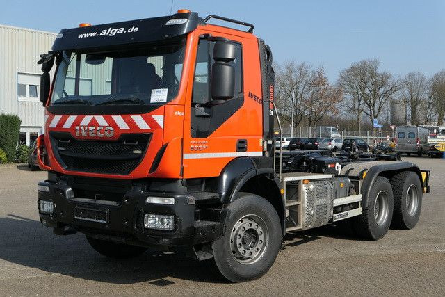 Hook lift truck Iveco AD260T 6x4, Hiab XR21S51, 500PS, Kurzer Radstand: picture 8