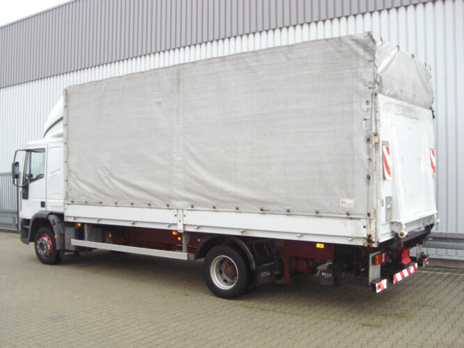 Curtainsider truck Iveco EuroCargo 120E24 4x2 Standheizung/NSW/Radio: picture 2