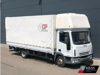 Curtainsider truck Iveco ML75E17_Pritsche_Plane_LBW_1.5t: picture 1