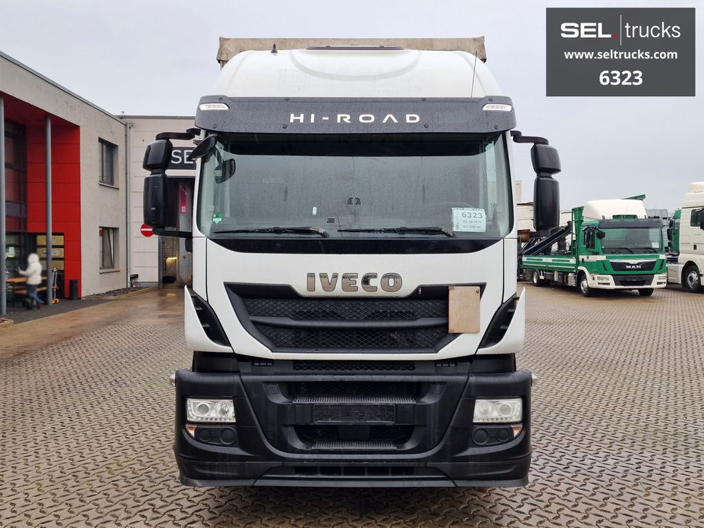 Curtainsider truck Iveco Stralis 330 / Ladebordwand / Navi: picture 2