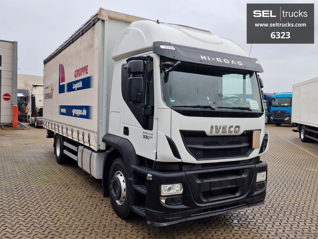 Curtainsider truck Iveco Stralis 330 / Ladebordwand / Navi: picture 3