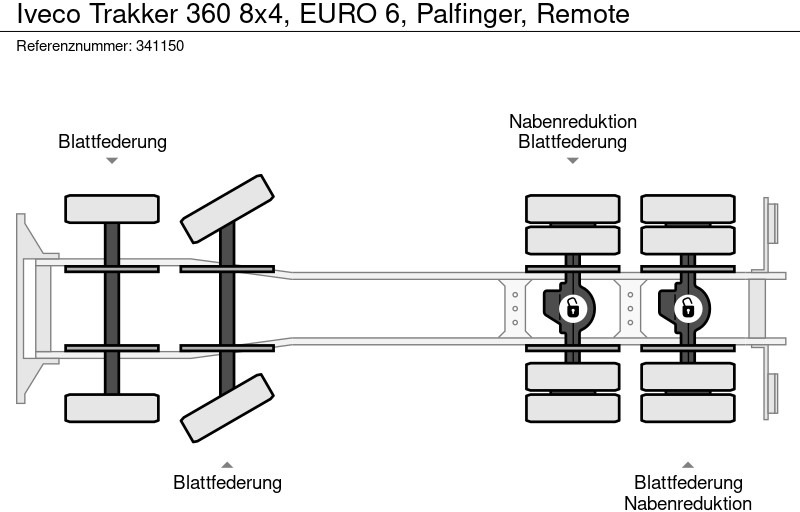 Leasing of Iveco Trakker 360 8x4, EURO 6, Palfinger, Remote Iveco Trakker 360 8x4, EURO 6, Palfinger, Remote: picture 14