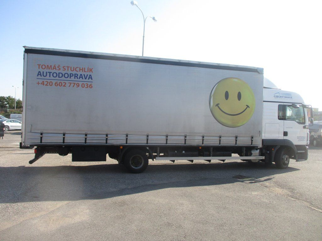Curtainsider truck MAN TGL 12.250  EURO 6: picture 3