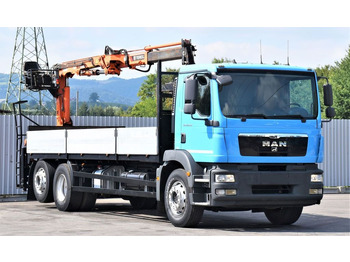 Crane truck MAN TGM 26.290 Pritsche 6,85 m* KRAN: picture 4