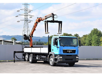 Crane truck MAN TGM 26.290 Pritsche 6,85 m* KRAN: picture 2