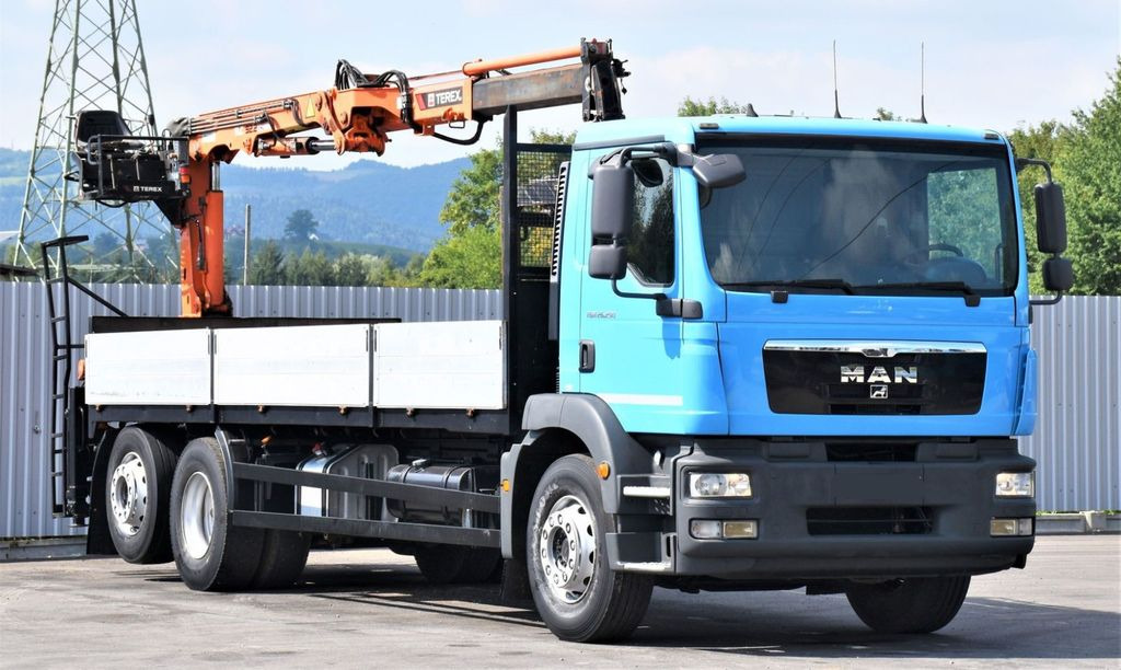 Crane truck MAN TGM 26.290 Pritsche 6,85 m* KRAN: picture 4
