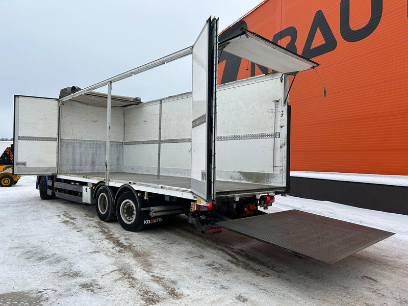 Dropside/ Flatbed truck, Crane truck MAN TGS 26.400 6x2*4 EURO 6 / PK22002 / BOX L=7862 mm: picture 14