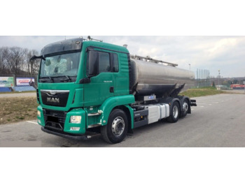 Tank truck for transportation of milk MAN TGS 26.480 6x2 Milk tank truck: picture 1