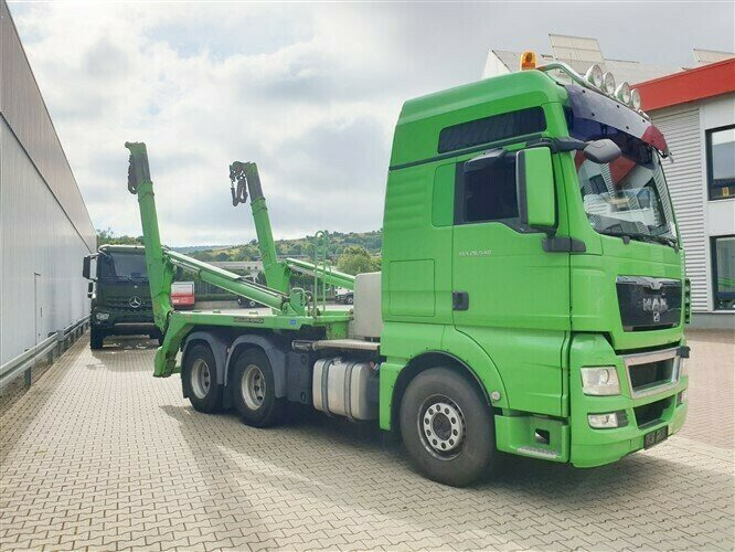 Skip loader truck MAN TGX 26.540 6x4 BB TGX 26.540 6x4 BB, Intarder, XXL-Fahrerhaus: picture 12