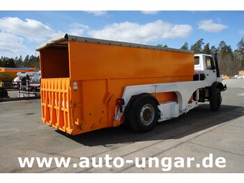 Container transporter/ Swap body truck MERCEDES-BENZ Unimog U1700 Ruthmann Cargoloader  mit Wechselcontainer: picture 5