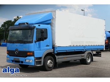 Curtainsider truck Mercedes-Benz 1218 Atego, 6,2m. lang, NL:6,5t.!: picture 1