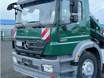 Hook lift truck, Crane truck Mercedes-Benz 1833 Multilift Haken Atlas Kran 3t./ 2m 1.Hand: picture 4