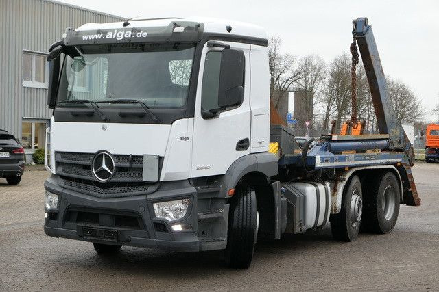 Skip loader truck Mercedes-Benz 2640 Antos 6x2, Lenk-Lift-Achse, Klima, Tempomat: picture 7