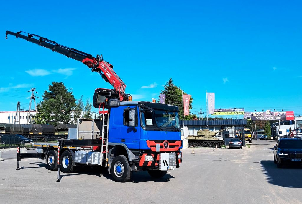Leasing of Mercedes-Benz 4x4x6 ACTROS 2648 FASSI 425 6x6 Kran CRANE  Mercedes-Benz 4x4x6 ACTROS 2648 FASSI 425 6x6 Kran CRANE: picture 11