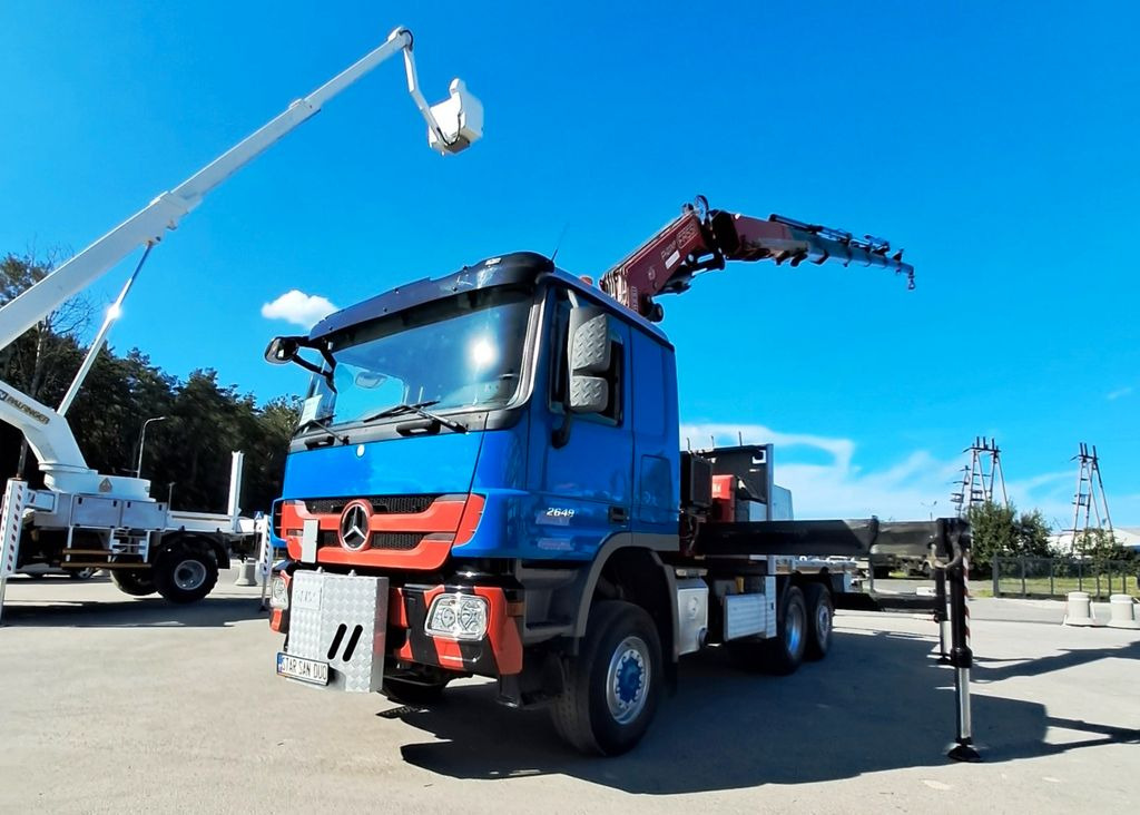 Leasing of Mercedes-Benz 4x4x6 ACTROS 2648 FASSI 425 6x6 Kran CRANE  Mercedes-Benz 4x4x6 ACTROS 2648 FASSI 425 6x6 Kran CRANE: picture 2