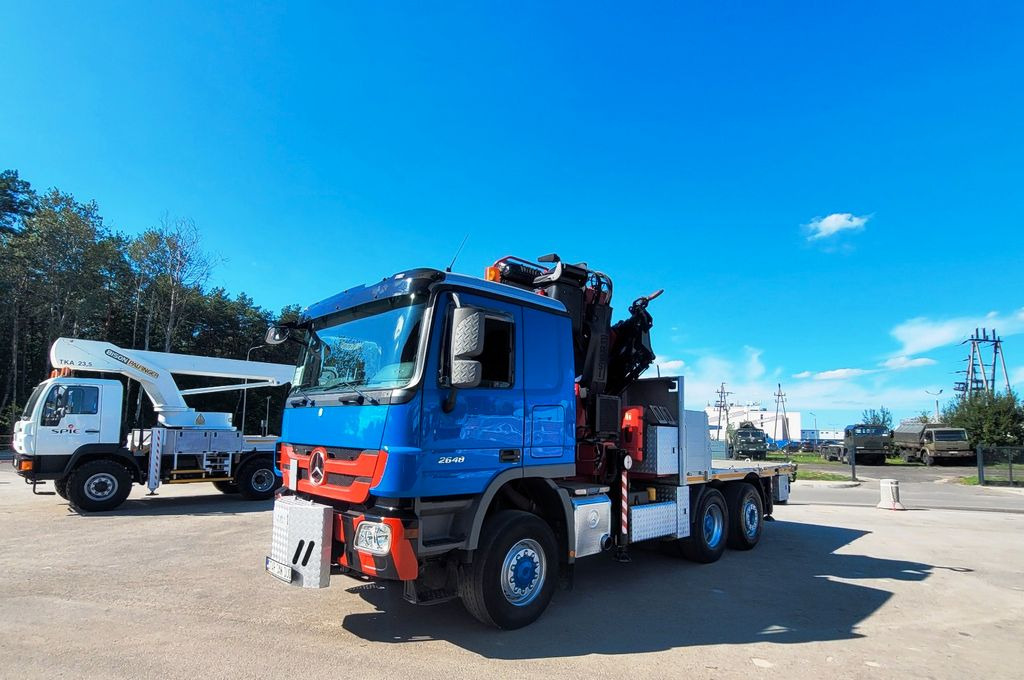 Leasing of Mercedes-Benz 4x4x6 ACTROS 2648 FASSI 425 6x6 Kran CRANE  Mercedes-Benz 4x4x6 ACTROS 2648 FASSI 425 6x6 Kran CRANE: picture 8