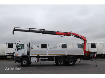 Dropside/ Flatbed truck, Crane truck Mercedes-Benz ACTROS 3336: picture 5