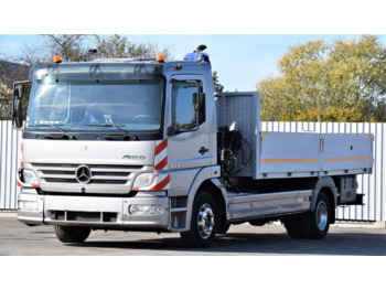 Tipper, Crane truck Mercedes-Benz ATEGO 823: picture 4