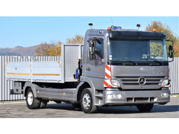 Tipper, Crane truck Mercedes-Benz ATEGO 823: picture 3
