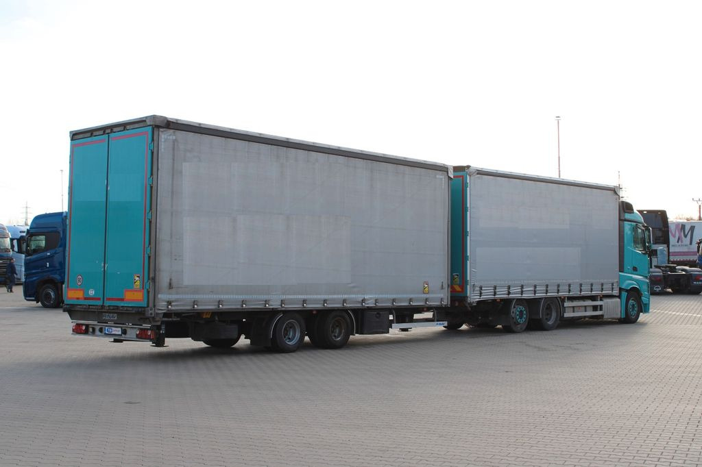 Curtainsider truck Mercedes-Benz Actros 2545, EURO 6, + PANAV TV018L (2014): picture 4