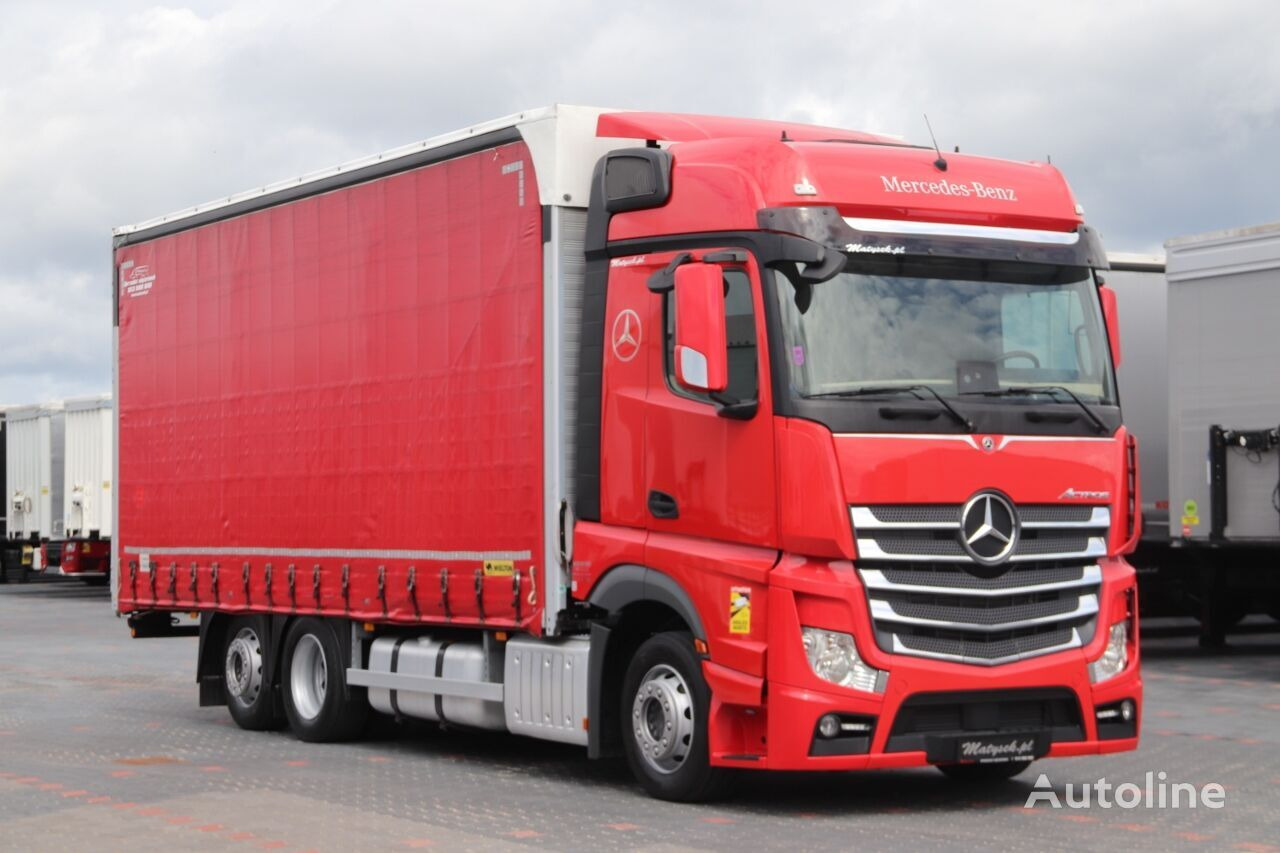 Curtainsider truck Mercedes-Benz Actros 2548: picture 2