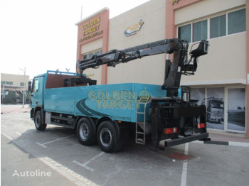Dropside/ Flatbed truck, Crane truck Mercedes-Benz Actros 2641: picture 4
