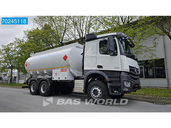 Tank truck for transportation of fuel Mercedes-Benz Arocs 3340 6X4 20.000ltr Fuel tanker ADR EURO 3: picture 3