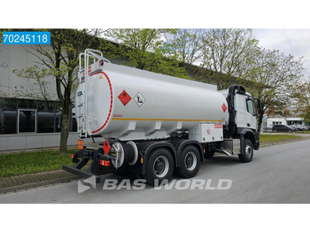 Tank truck for transportation of fuel Mercedes-Benz Arocs 3340 6X4 20.000ltr Fuel tanker ADR EURO 3: picture 5