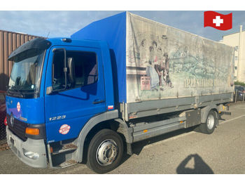 Curtainsider truck Mercedes-Benz Atego 1223: picture 1