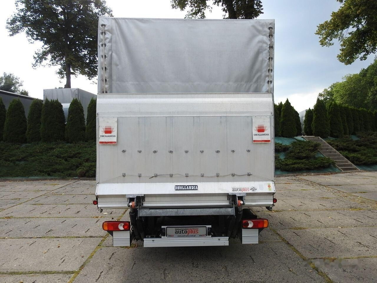 Curtainsider truck Opel Movano Curtain side + tail lift: picture 7