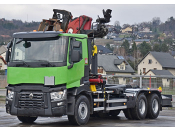 Hook lift truck, Crane truck Renault C430: picture 4